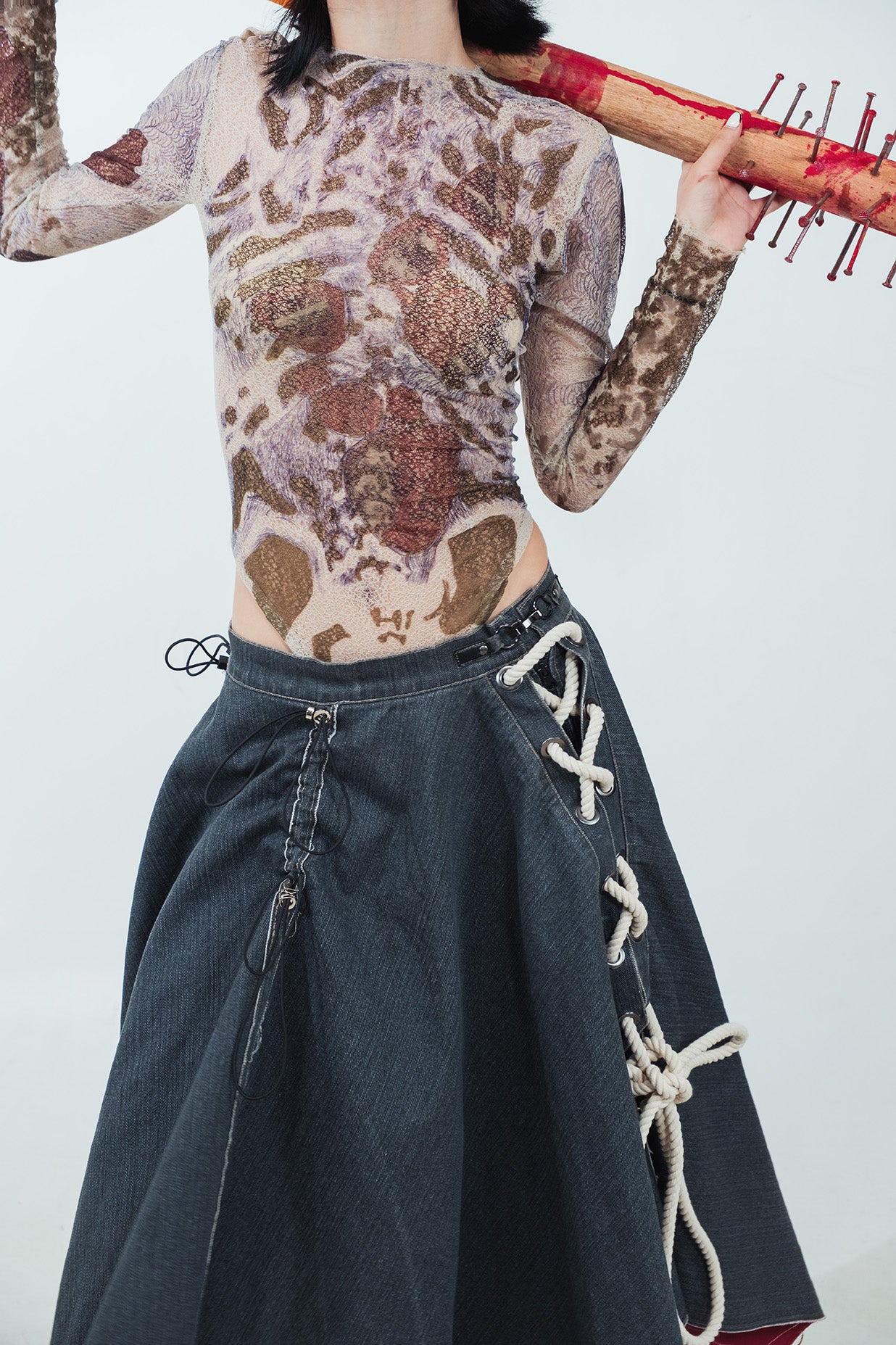 Runway roadkill Skirt