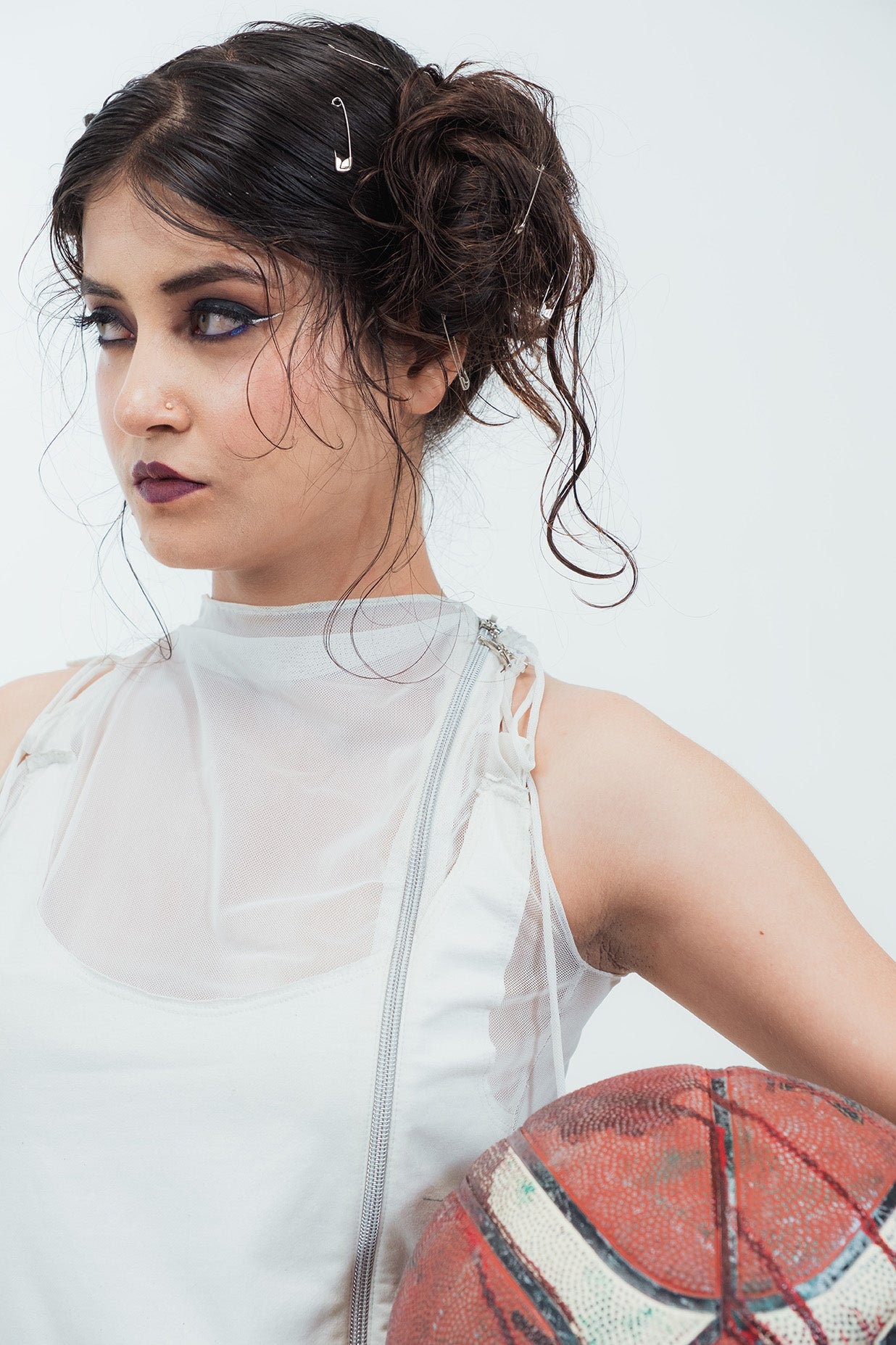 Bareframe (still a snack) sheer tank