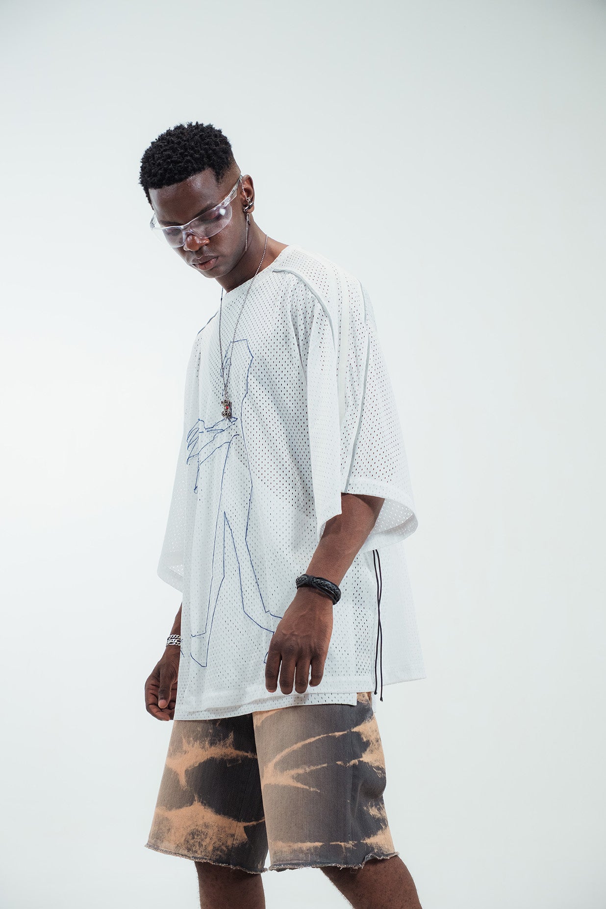 ZOMBLEACH Grim touch shorts