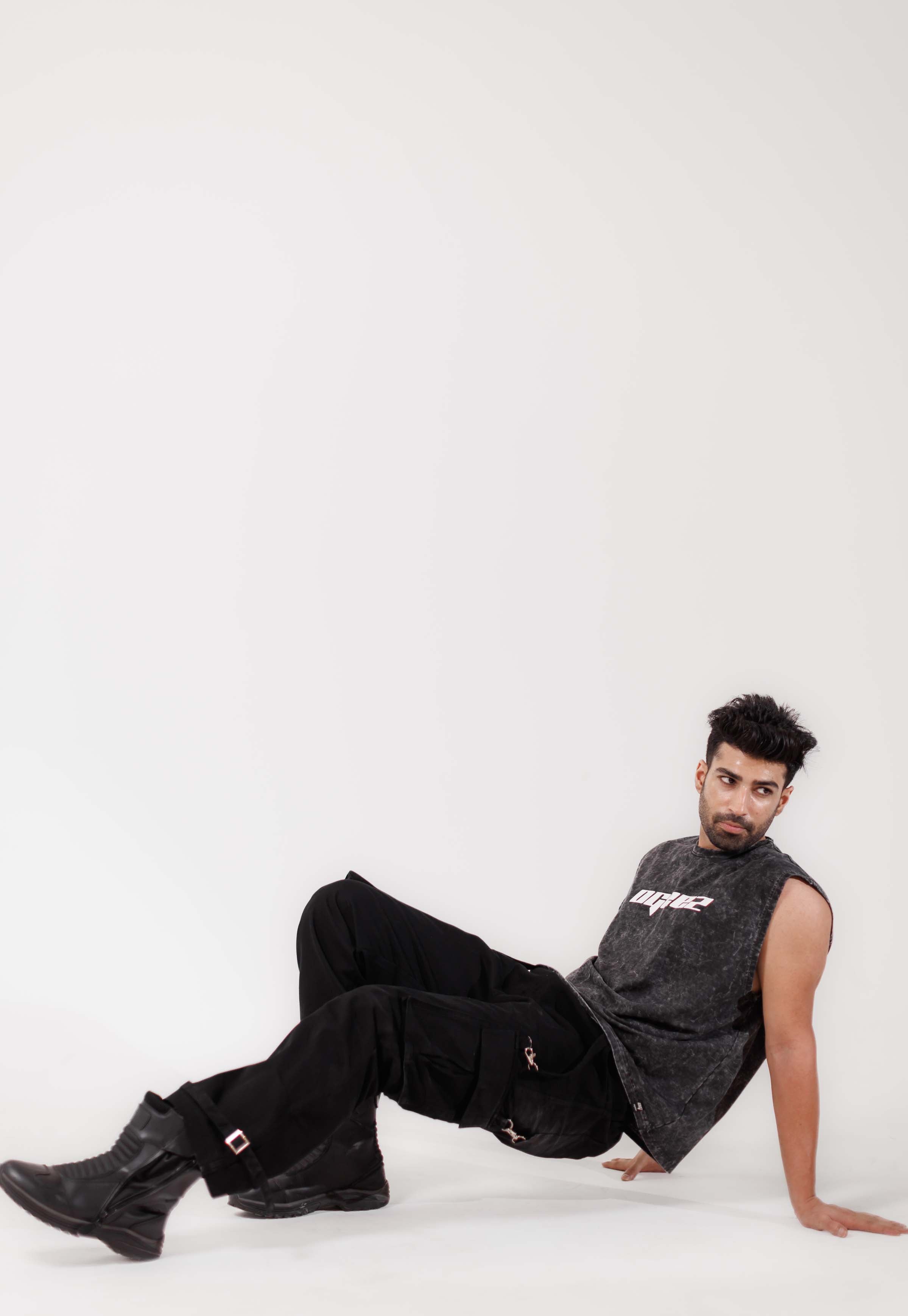 Charcoal Logo Tank