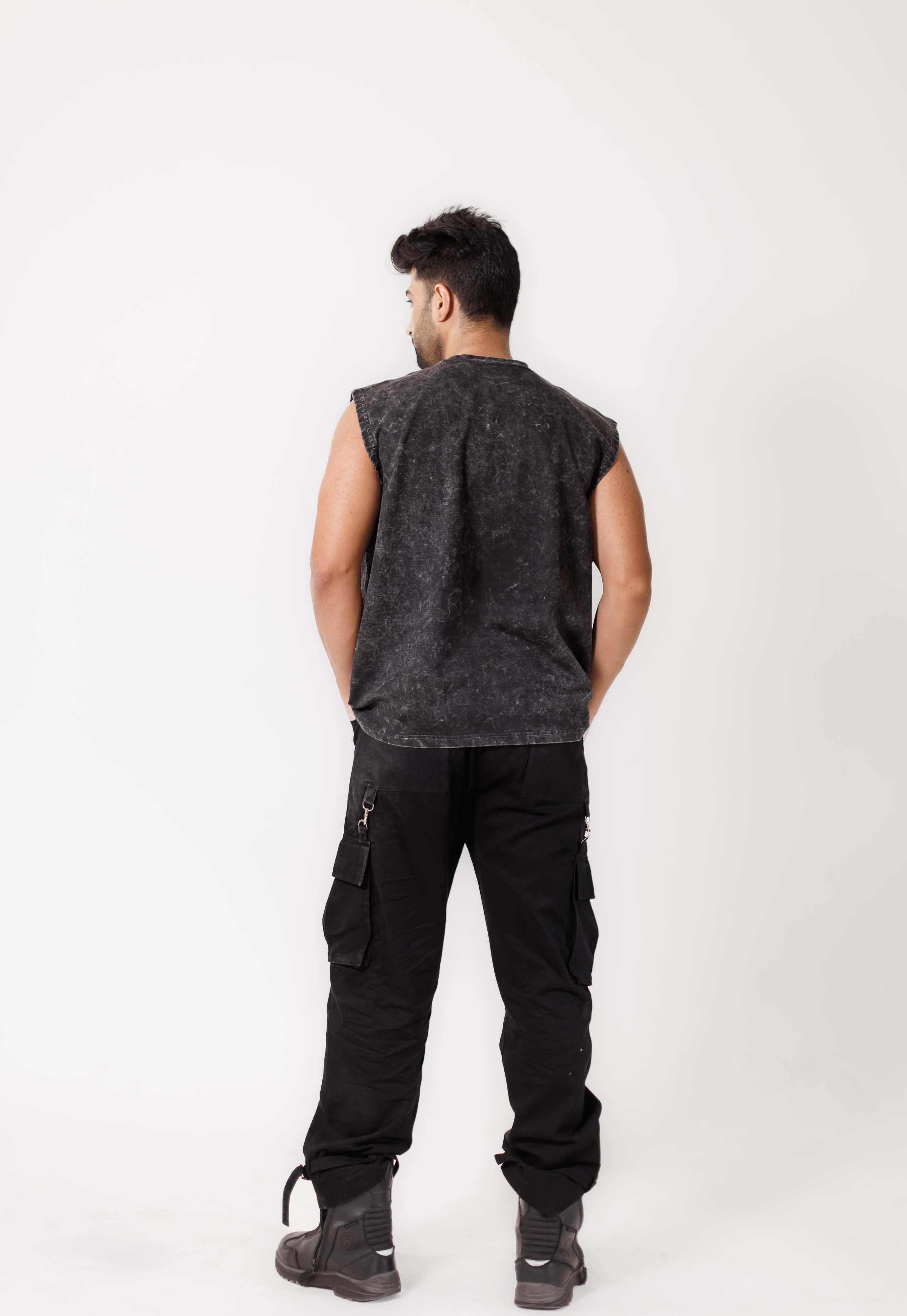Charcoal Logo Tank