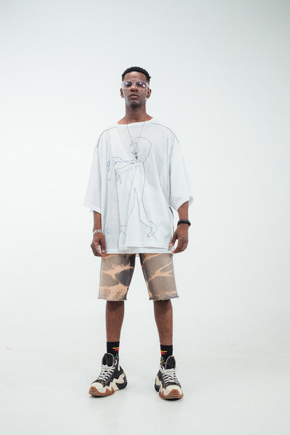 ZOMBLEACH Grim touch shorts