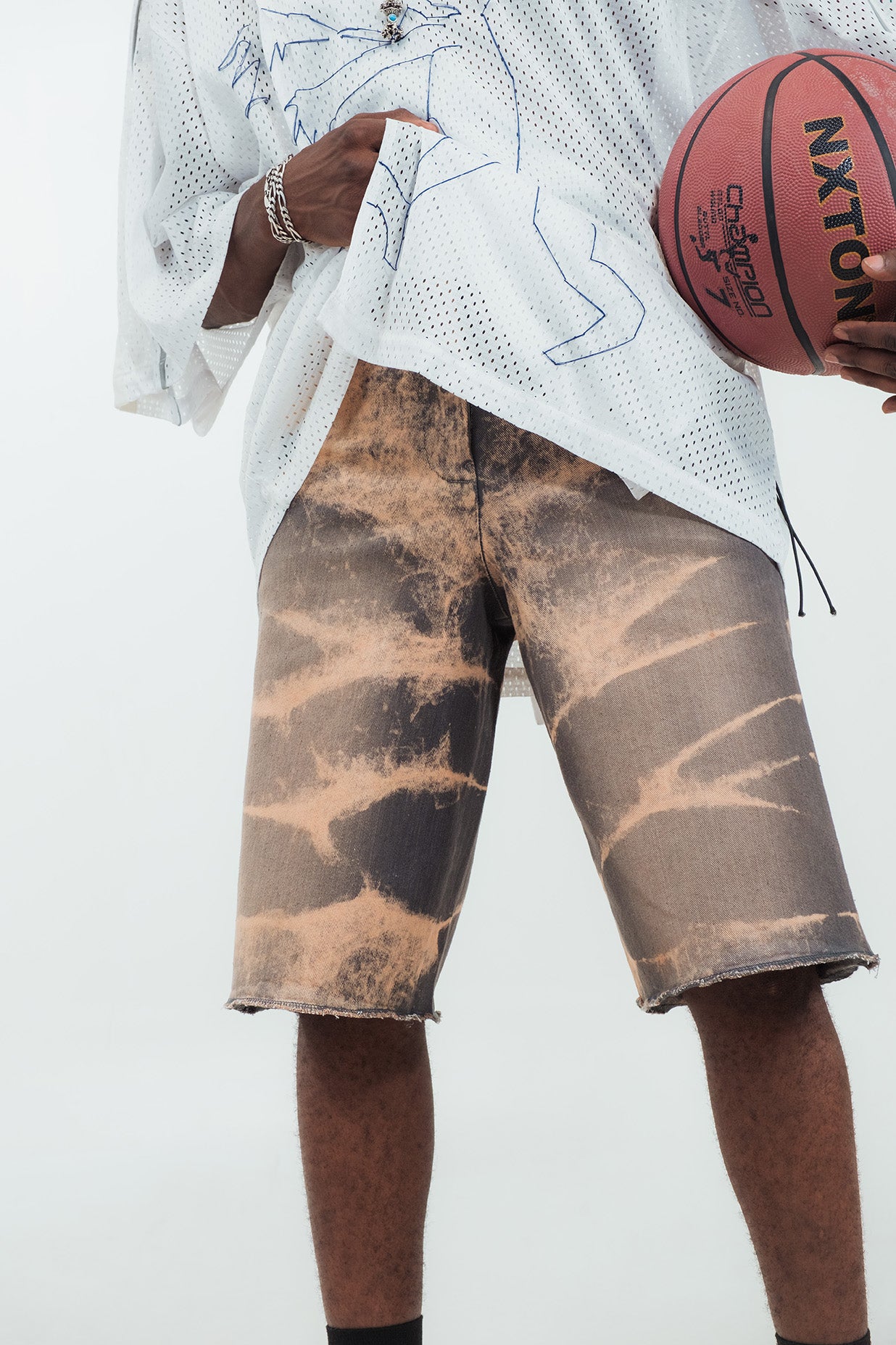 ZOMBLEACH Grim touch shorts